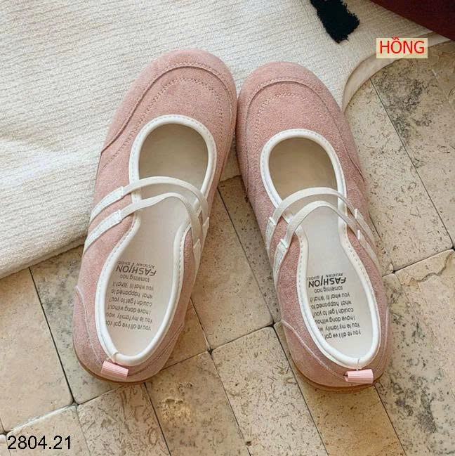 26HA2804.21 - GIÀY MARRY JANE ĐẾ BẰNG TT NỮ
