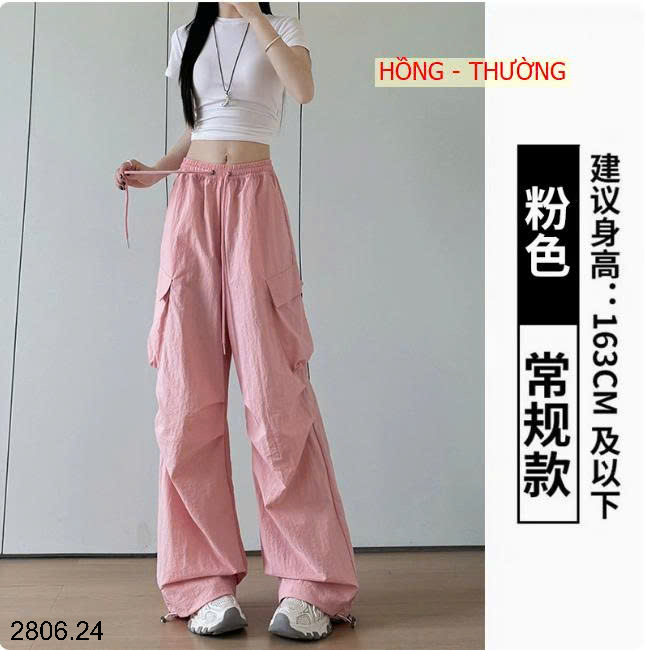 26HA2806.24 - QUẦN TÚI HỘP CẠP CAO CHO NỮ