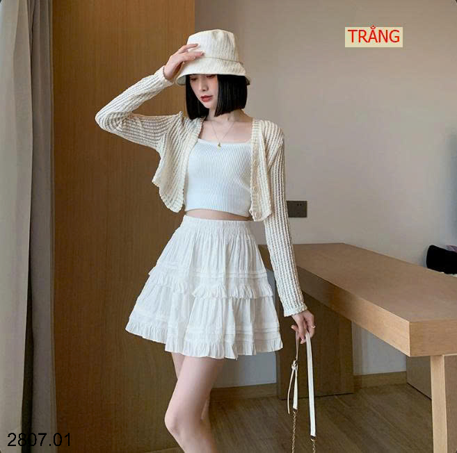 26HA2807.01 - CHÂN VÁY XÒE BỒNG
