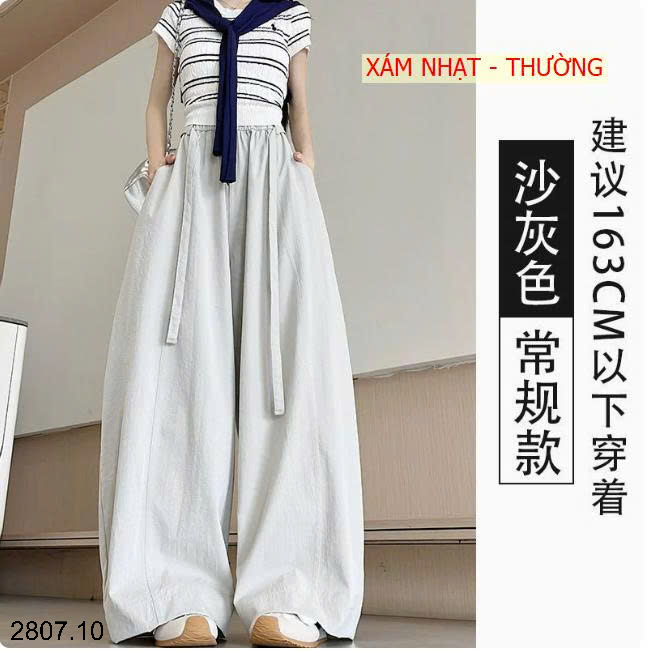 26HA2807.10 - QUẦN ỐNG RỘNG NỮ KIỂU HÀN