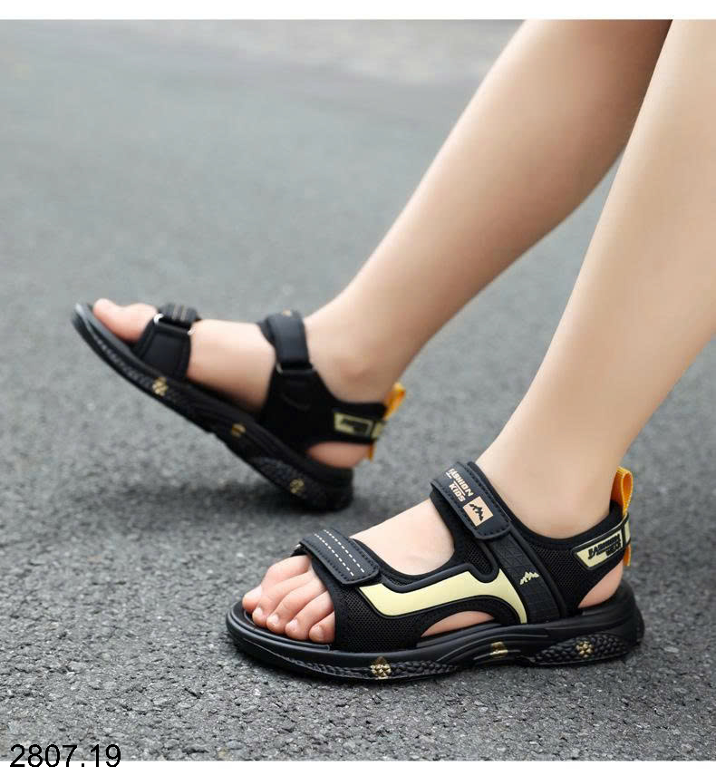 26HA2807.19 - SANDAL BÉ TRAI ĐẾ MỀN CHỐNG TRƠN TRƯỢT