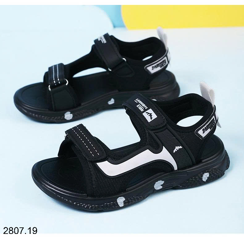 26HA2807.19 - SANDAL BÉ TRAI ĐẾ MỀN CHỐNG TRƠN TRƯỢT