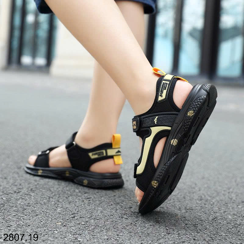 26HA2807.19 - SANDAL BÉ TRAI ĐẾ MỀN CHỐNG TRƠN TRƯỢT