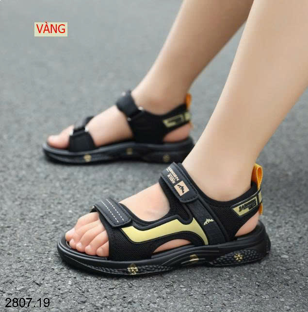 26HA2807.19 - SANDAL BÉ TRAI ĐẾ MỀN CHỐNG TRƠN TRƯỢT