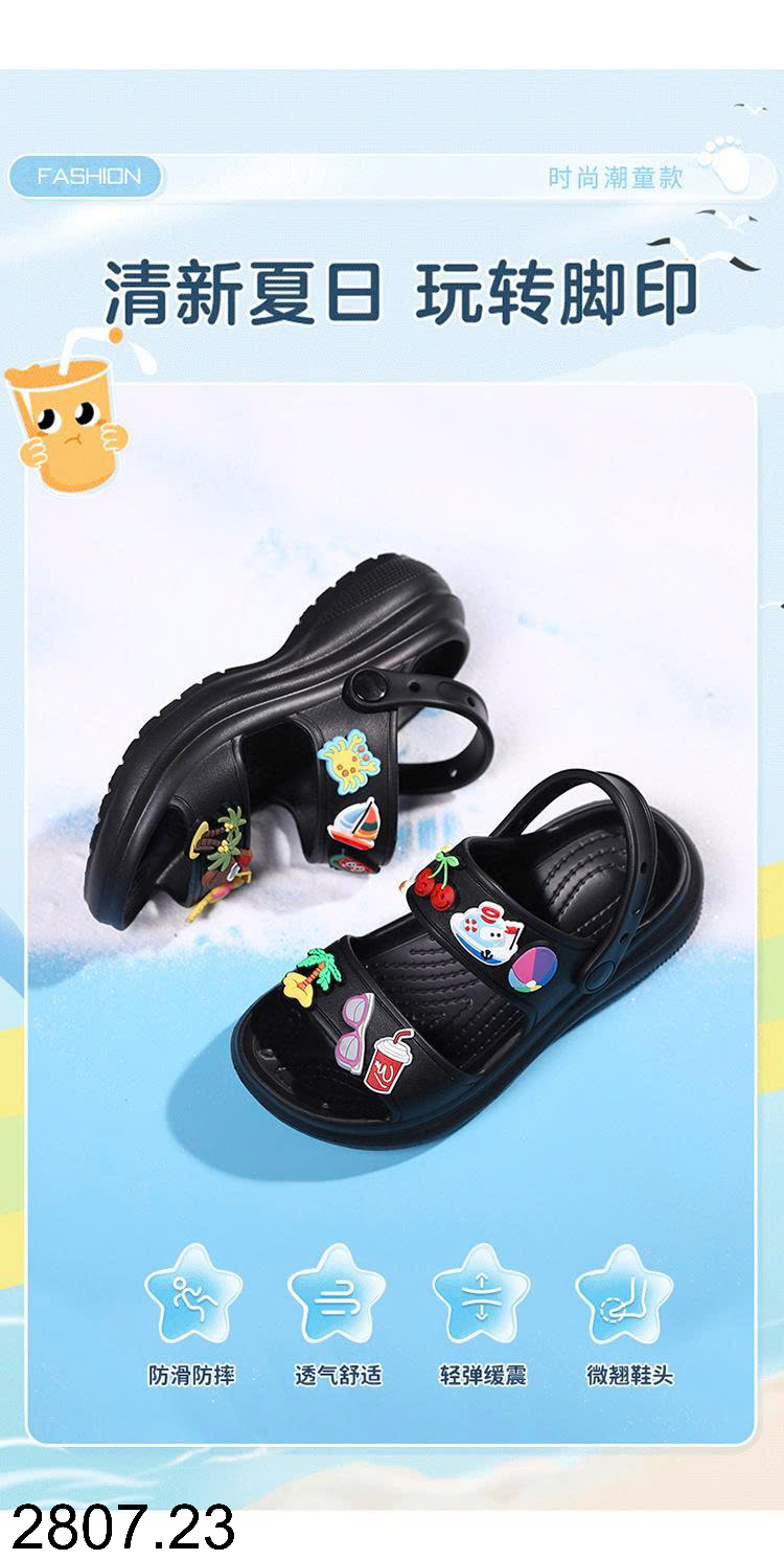 26HA2807.23 - DÉP EVA SIÊU NHẸ MẸ CON KÈM STICKER