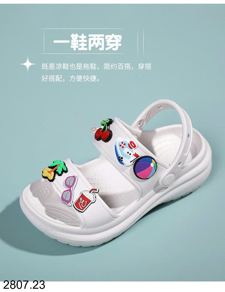 26HA2807.23 - DÉP EVA SIÊU NHẸ MẸ CON KÈM STICKER