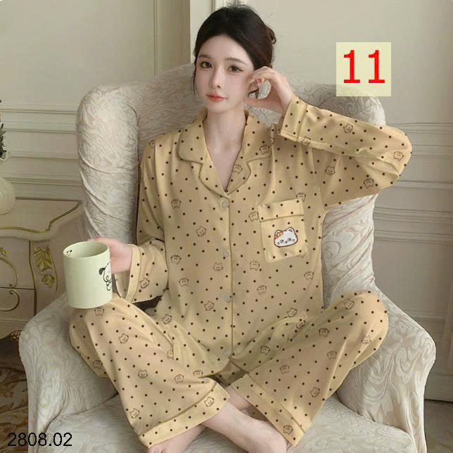 26HA2808.02 - BỘ PIZAMA LỤA CHO NỮ