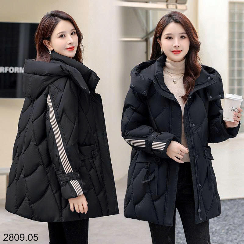 26HA2809.05 - ÁO PHAO CỔ LÔNG TAY CHUN