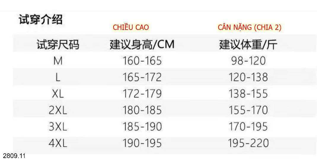 26HA2809.11 - BỘ NỈ THỂ THAO NAM CỔ TRÒN