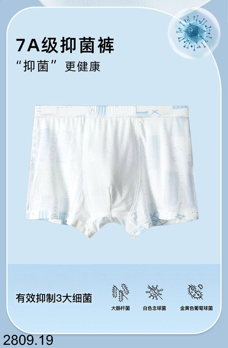 26HA2809.19 - SET 4 QUẦN CHÍP ĐÙI CHO BÉ TRAI
