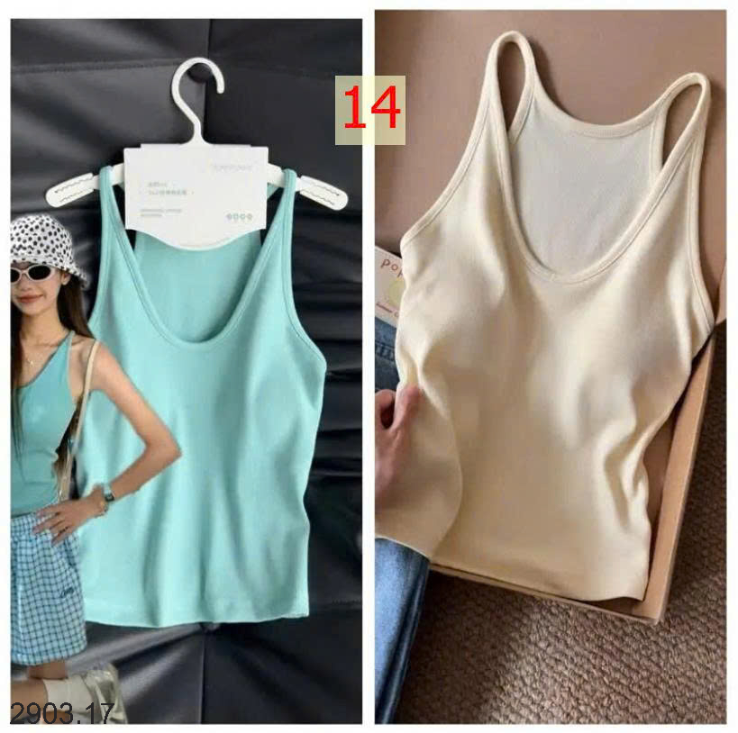 26HA2903.17 - ÁO HAI DÂY KÈM ĐỆM NGỰC CHO NỮ