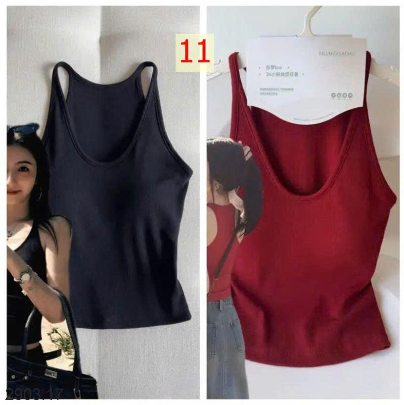 26HA2903.17 - ÁO HAI DÂY KÈM ĐỆM NGỰC CHO NỮ