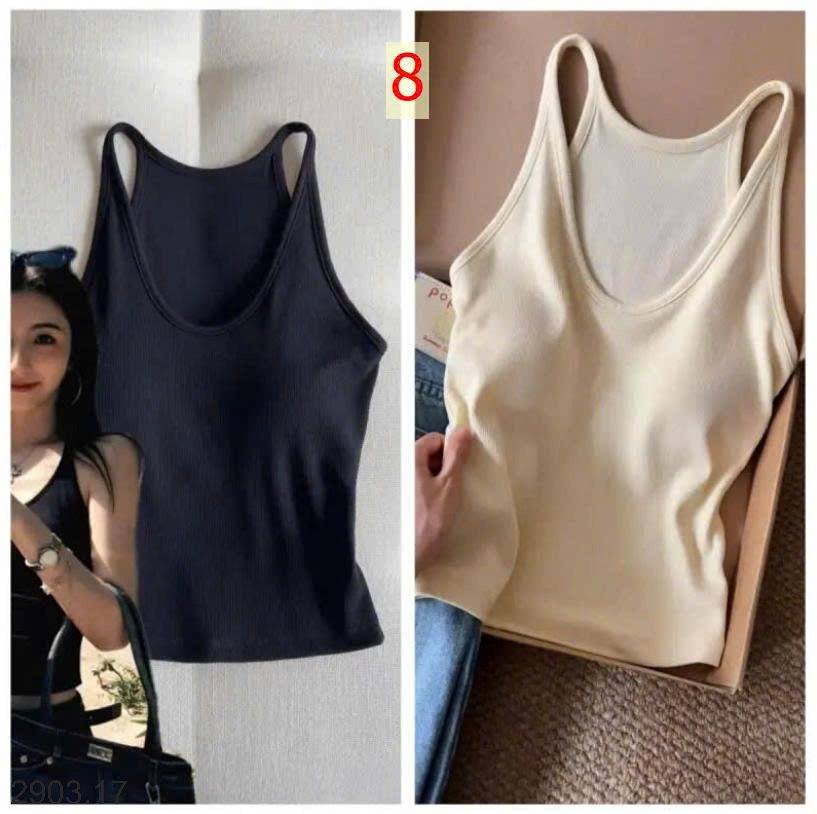 26HA2903.17 - ÁO HAI DÂY KÈM ĐỆM NGỰC CHO NỮ