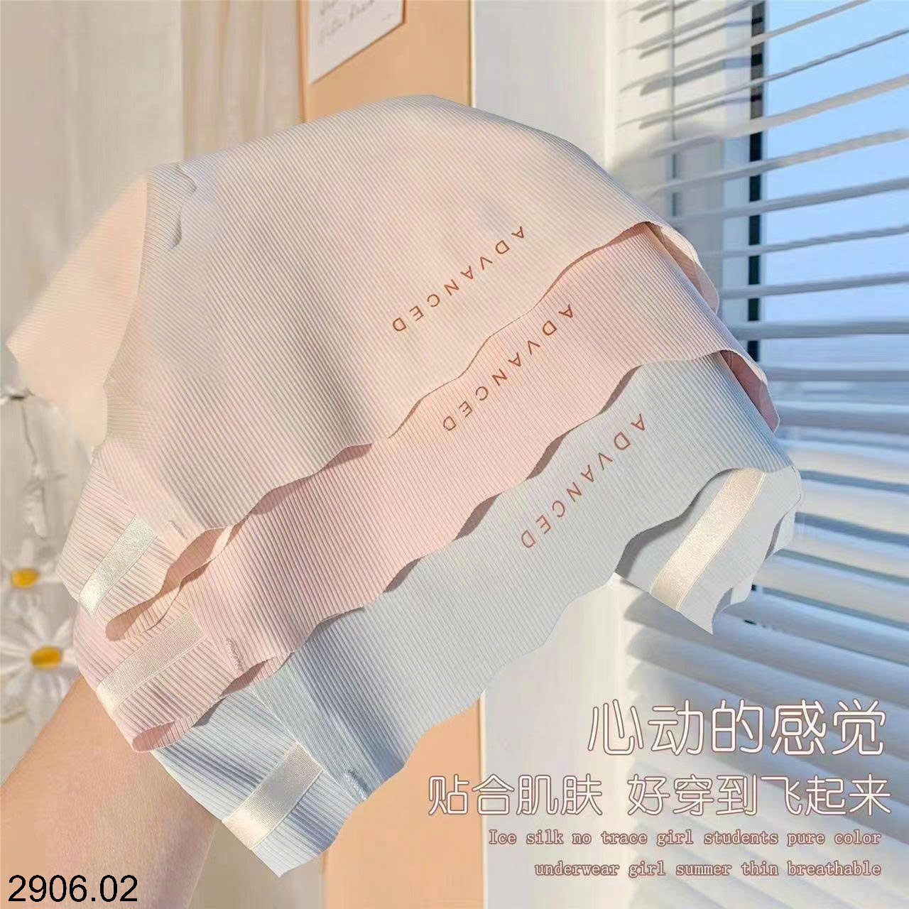 26HA2906.02 - SET 6 QUẦN CHÍP TAM GIÁC LIỀN MẠCH NỮ