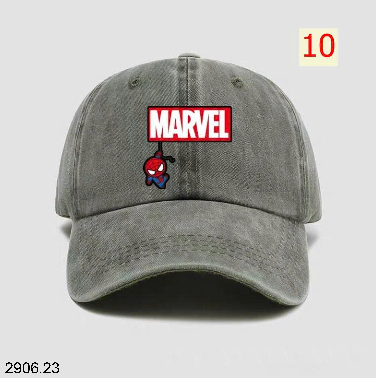 26HA2906.23 - MŨ LƯỠI TRAI MARVEL CHO BÉ