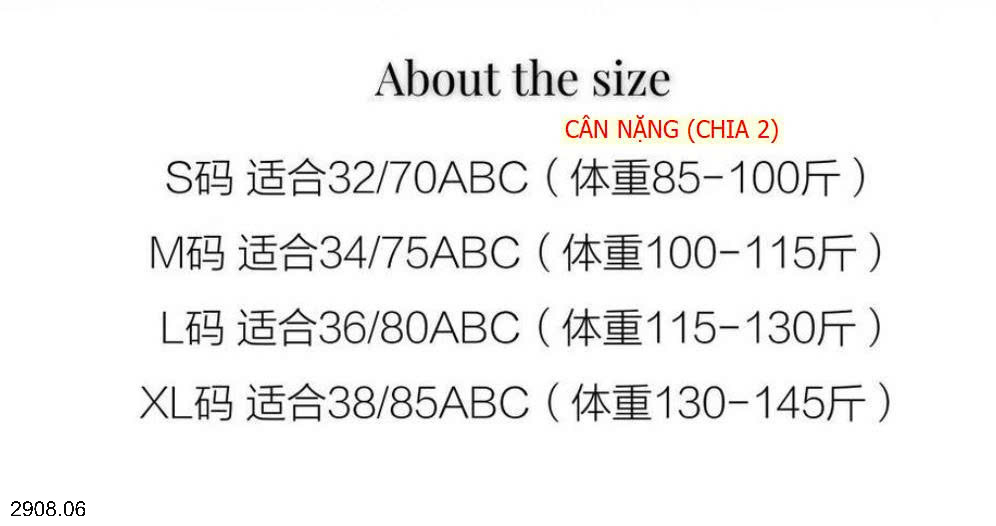 26HA2908.06 - ÁO LÓT ĐẨY NGỰC CALN KEAN
