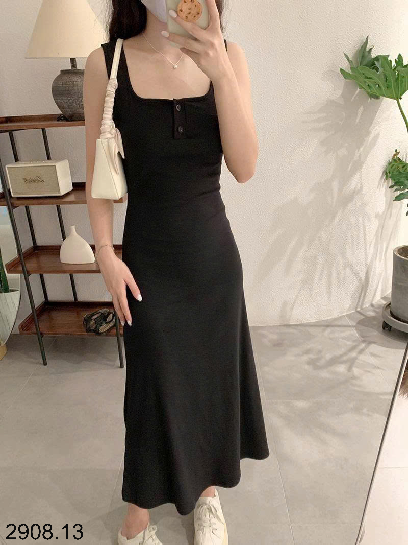 26HA2908.13 - VÁY BODY BA LỖ QUẢNG CHÂU DÁNG DÀI