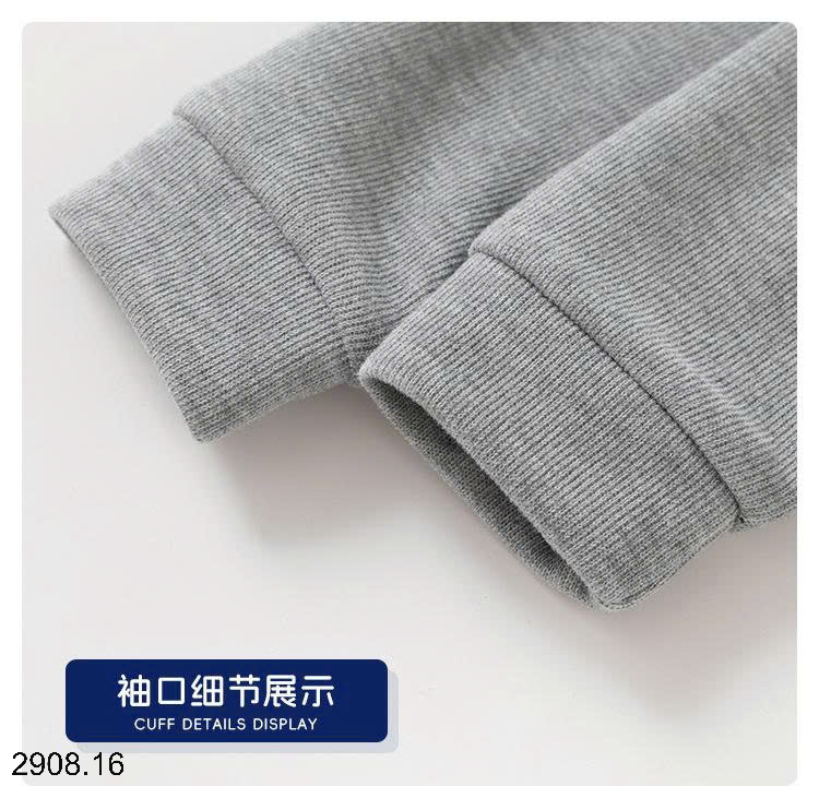 26HA2908.16 - ÁO NỈ THU ĐÔNG WELLKIDS CỔ POLO BÉ TRAI