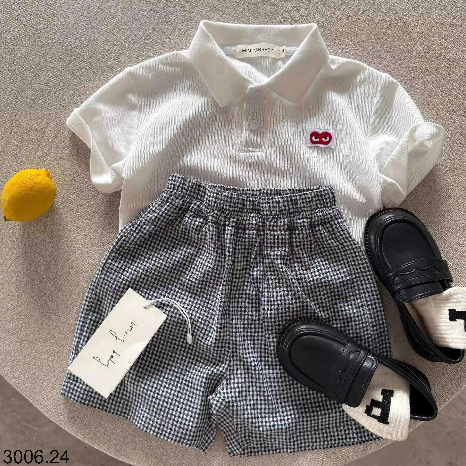 26HA3006.24 - ÁO POLO NINGLI CHO BÉ