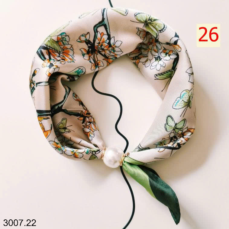 26HA3007.22 - SET 2 KHĂN PHỤ KIỆN ĐEO CỔ CHO NỮ