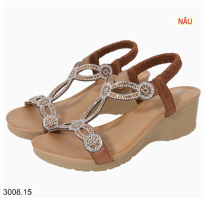 26HA3008.15 - SANDAL ĐÍNH ĐÁ CHO NỮ