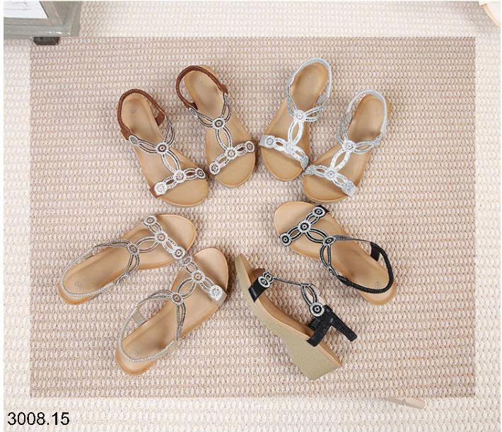 26HA3008.15 - SANDAL ĐÍNH ĐÁ CHO NỮ