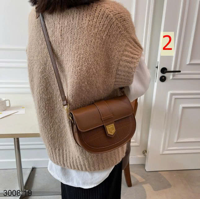 26HA3008.19 - TÚI XÁCH YÊN NGỰA PHONG CÁCH RETRO