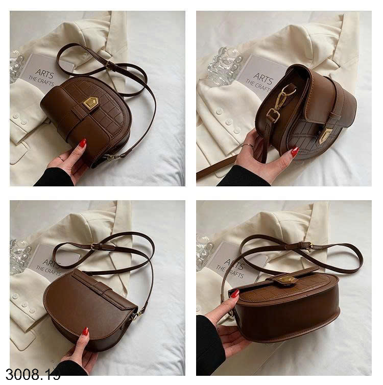 26HA3008.19 - TÚI XÁCH YÊN NGỰA PHONG CÁCH RETRO