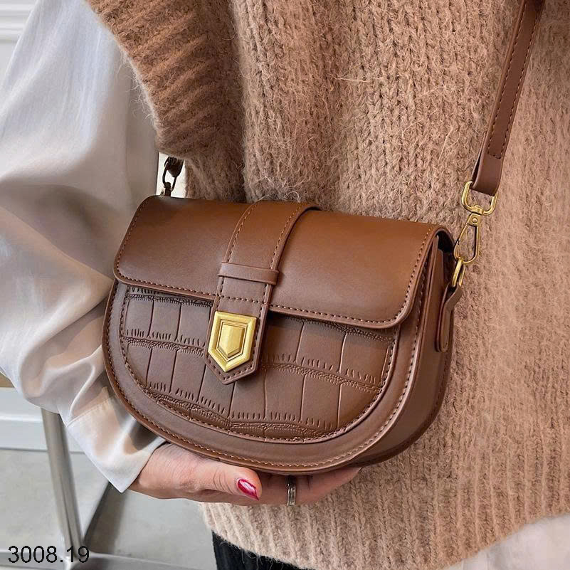 26HA3008.19 - TÚI XÁCH YÊN NGỰA PHONG CÁCH RETRO