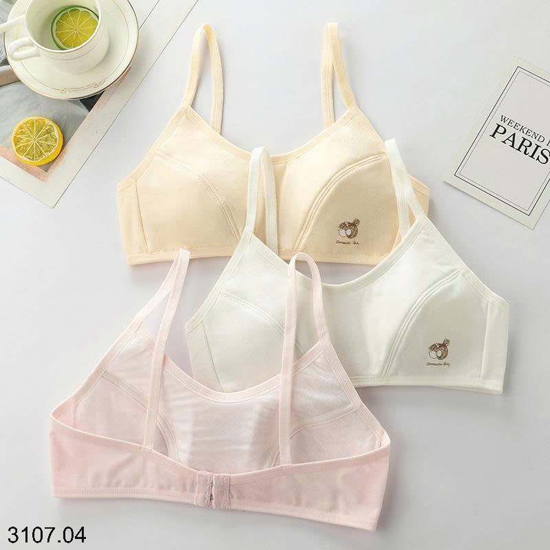 26HA3107.04 - SET 3 ÁO BRA BÉ GÁI