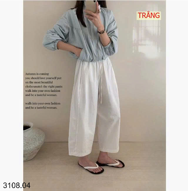 26HA3108.04 - QUẦN ỐNG RỘNG ANNA