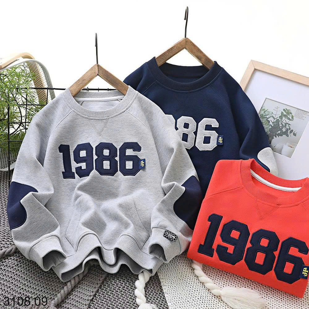 26HA3108.09 - ÁO NỈ BÉ TRAI SIZE ĐẠI 1986