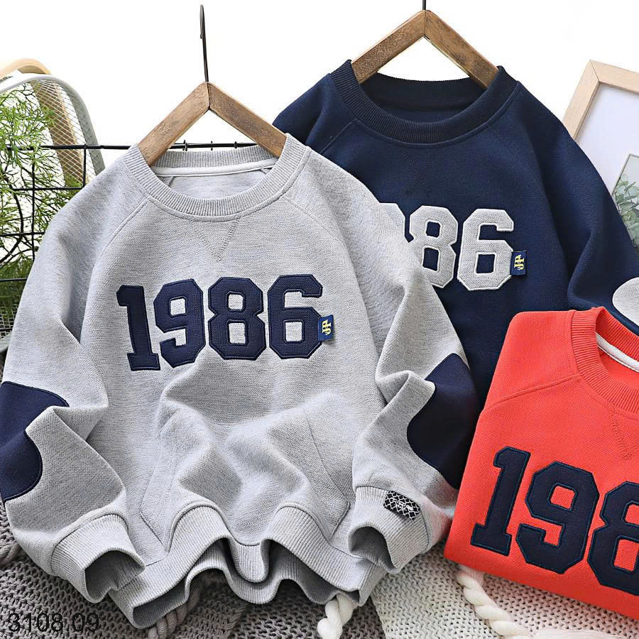 26HA3108.09 - ÁO NỈ BÉ TRAI SIZE ĐẠI 1986