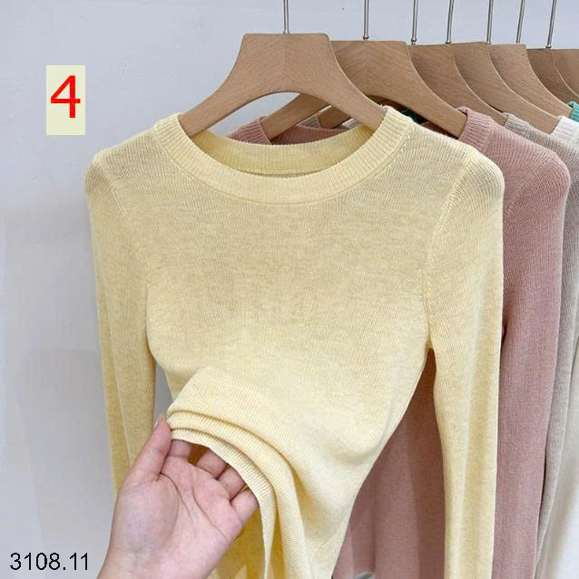 26HA3108.11 - ÁO LEN MỎNG MONTOGHI HÀN QUỐC