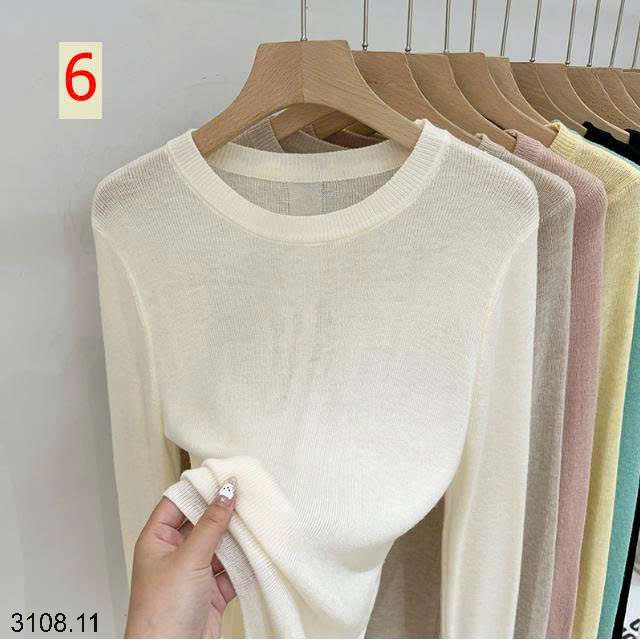 26HA3108.11 - ÁO LEN MỎNG MONTOGHI HÀN QUỐC
