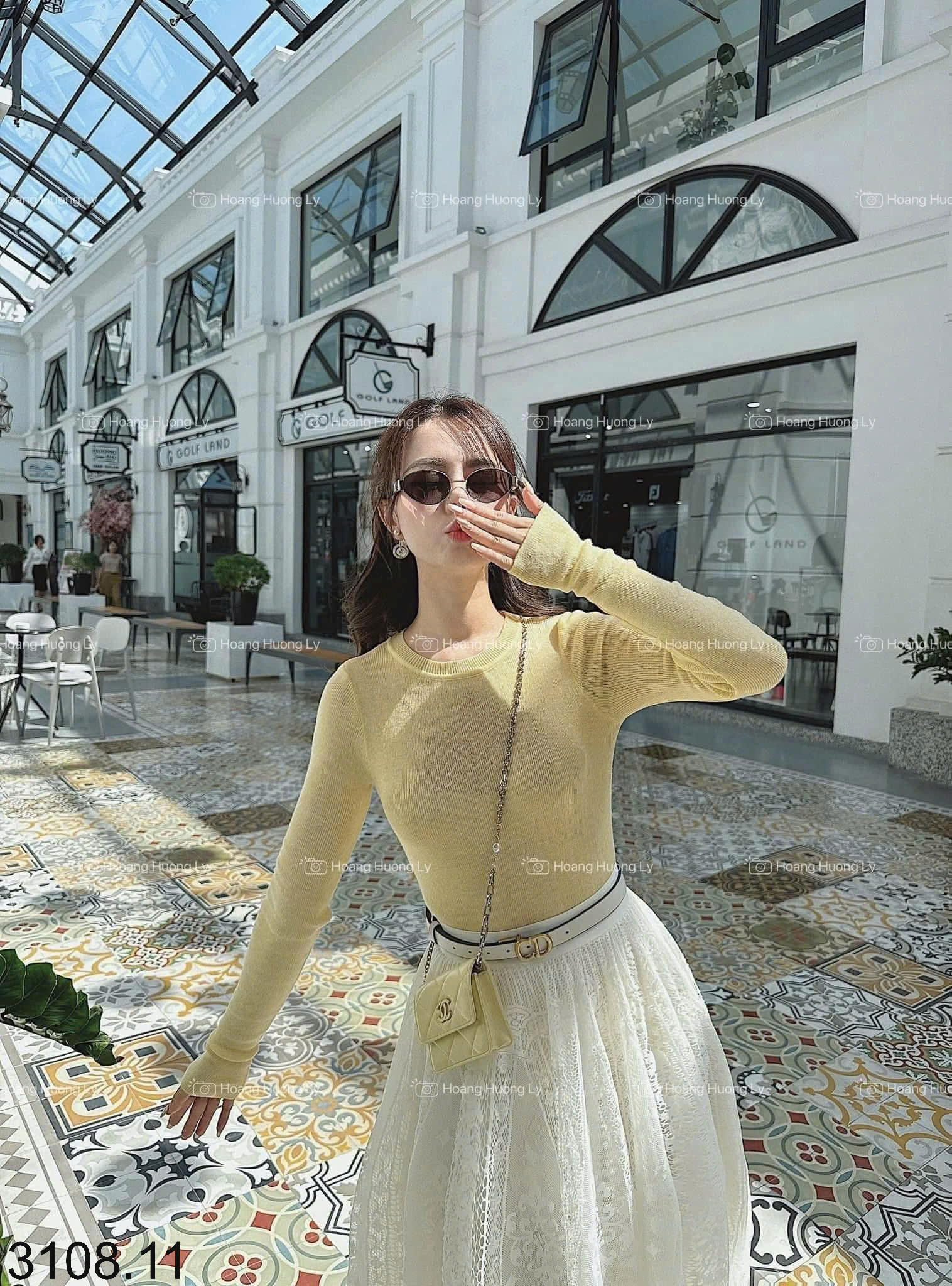 26HA3108.11 - ÁO LEN MỎNG MONTOGHI HÀN QUỐC