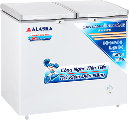 TỦ ĐÔNG ALASKA 450L BCD-4568C