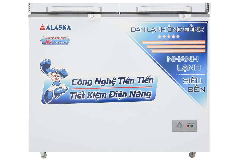 TỦ ĐÔNG ALASKA 250L BCD-3068C