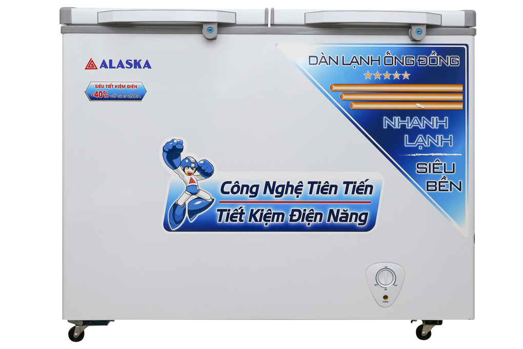 TỦ ĐÔNG ALASKA 350L BCD-3568C