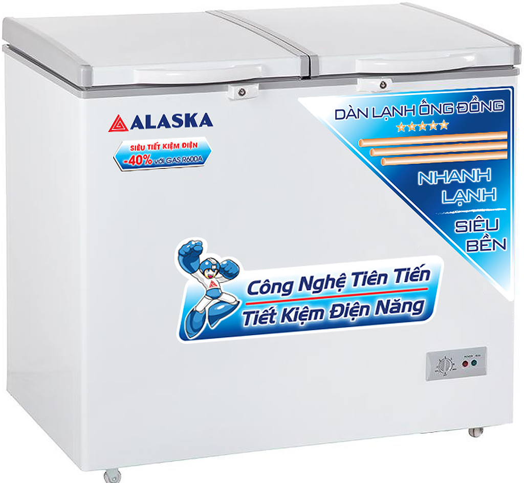 TỦ ĐÔNG ALASKA 500L BCD-5068C