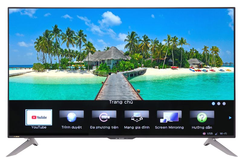 SMART TIVI SHARP 4K 60 INCH LC-60UA6500X