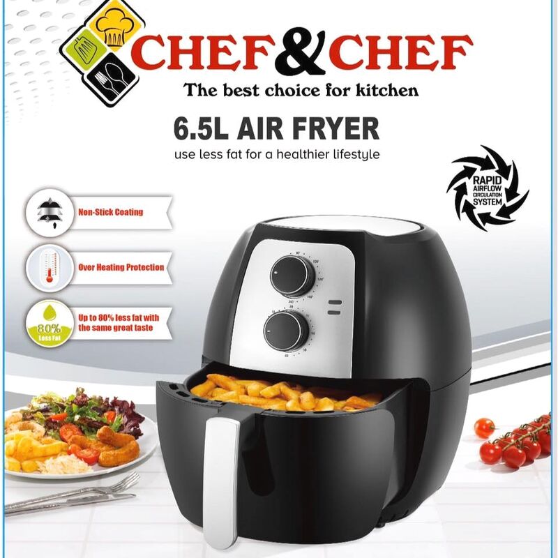 NỒI CHIÊN KHÔNG DẦU CHEF & CHEF YJ-702 6.5L