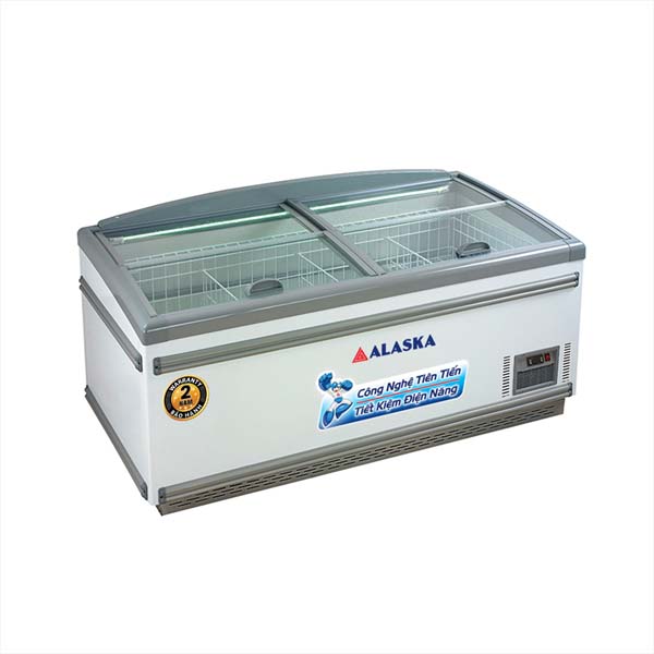 TỦ ĐÔNG KÍNH PHẲNG ALASKA 700L SC-700Y