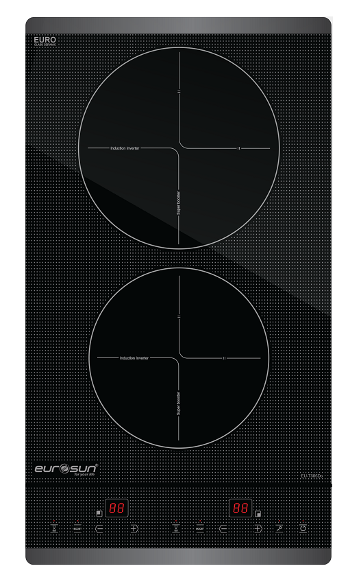 BẾP TỪ DOMINO 2 VÙNG NẤU EUROSUN EU-T506DO