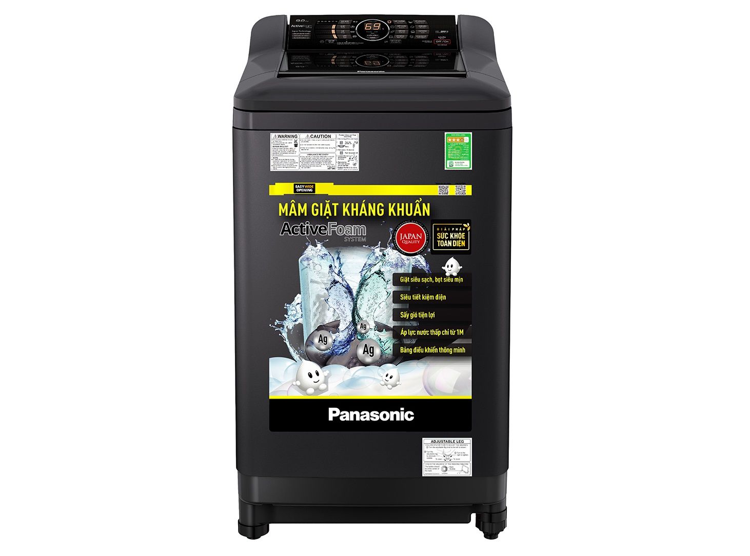 MÁY GIẶT PANASONIC 9 KG NA-F90A4BRV