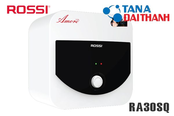 MÁY NƯỚC NÓNG ROSSI AMORE 30L VUÔNG RA30SQ