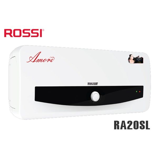 MÁY NƯỚC NÓNG ROSSI AMORE 20L NGANG RA20SL