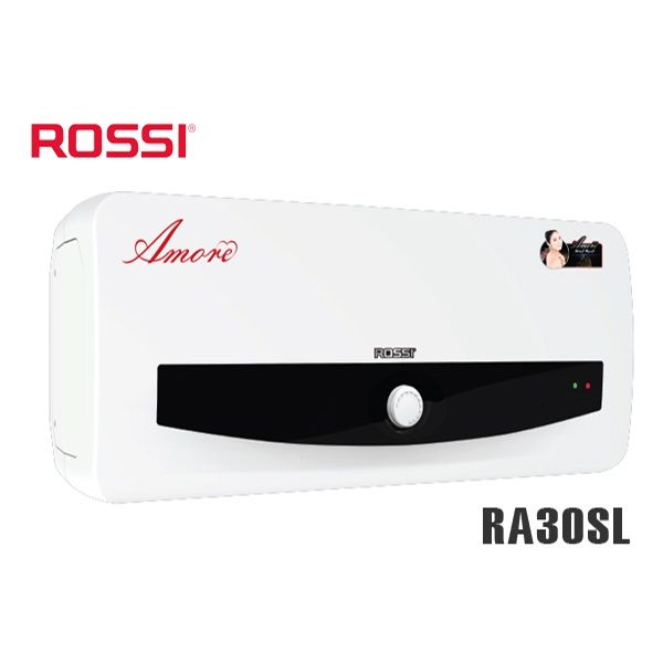 MÁY NƯỚC NÓNG ROSSI AMORE 30L NGANG RA30SL