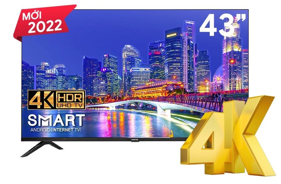 SMART TIVI ULTRA ISLIM ASANZO 43 INCH 43U72