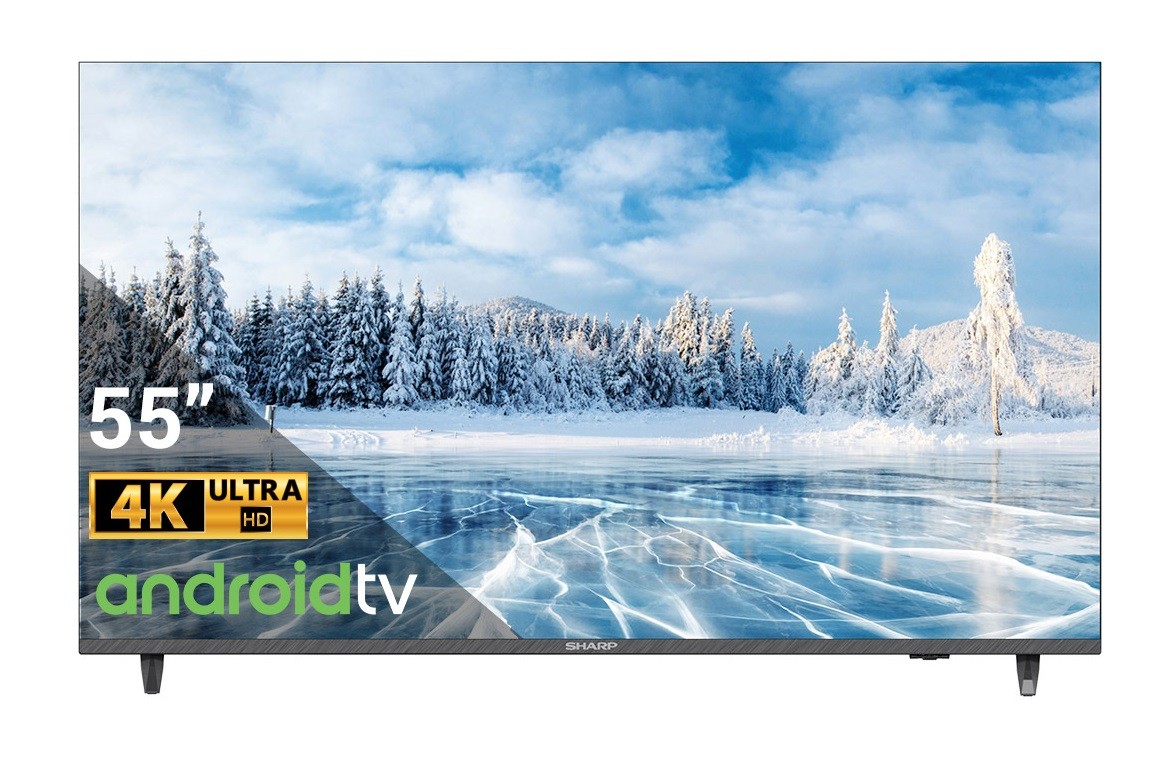 ANDROID TIVI SHARP LED 4K 55 INCH 4T-C55DJ3X